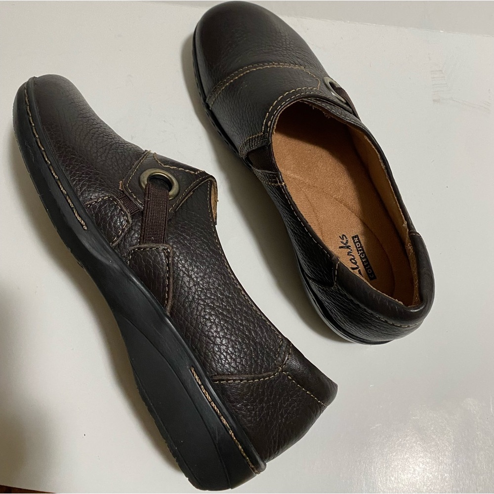 Ladies Clarks Slip On Everyday Flats Evianna Boa.